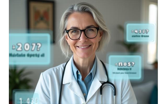 Ειδικός υγείας απαντά σε ερωτήσεις κοινού σε online συνεδρία, με οθόνη γεμάτη ερωτήσεις.