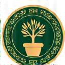 Έμβλημα αναγνώρισης κοινότητας με ελληνικά μοτίβα και ένα πεύκο, ως σύμβολο ευημερίας.