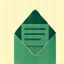 Εικονίδιο φακέλου με ένα μήνυμα email, symbolising υποστήριξη μέσω ηλεκτρονικού ταχυδρομείου.