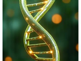 Γενετικό DNA με διατροφικά στοιχεία