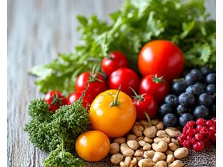 Διάφορα λειτουργικά τρόφιμα φυτικής προέλευσης